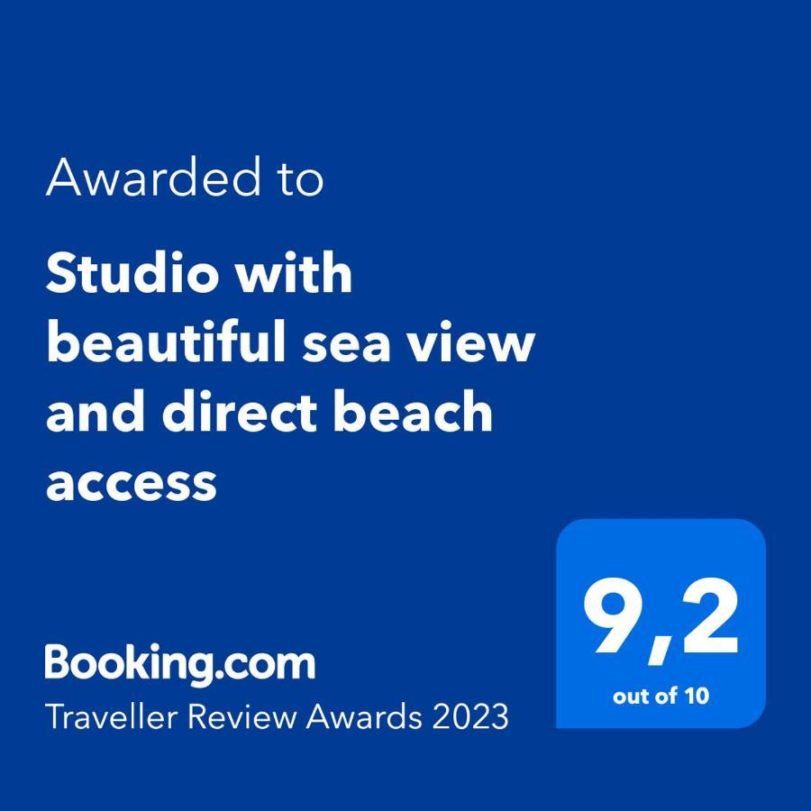 Studio With Beautiful Sea View And Direct Beach Access Apartment Cannes Ngoại thất bức ảnh